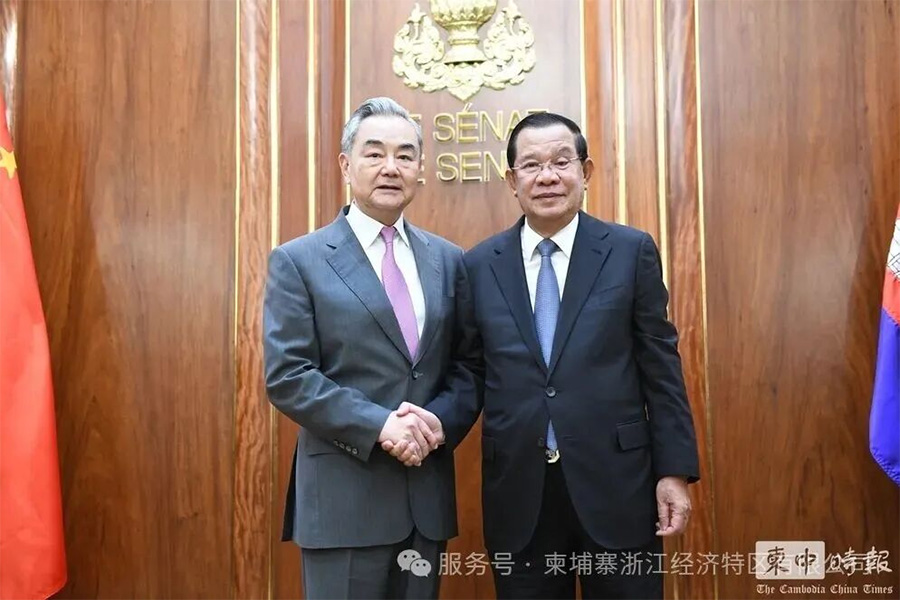 洪森：中国支持是柬埔寨发展与安全“最大底气”